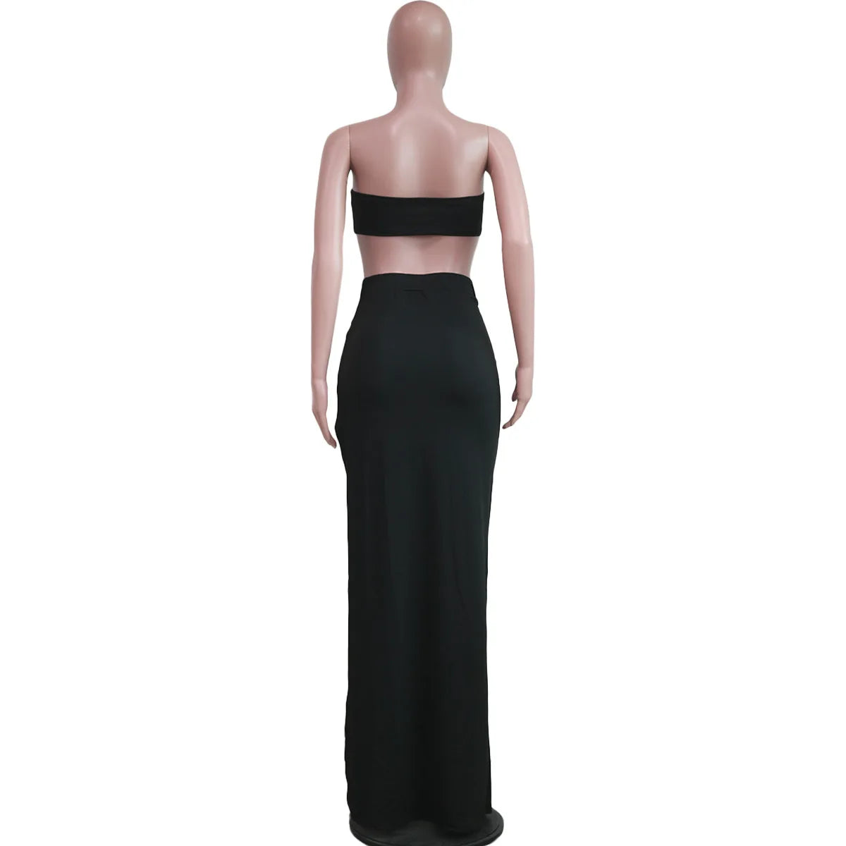 European and American women's casual fashion sexy irregular skirt suit beach dress Resort Wear