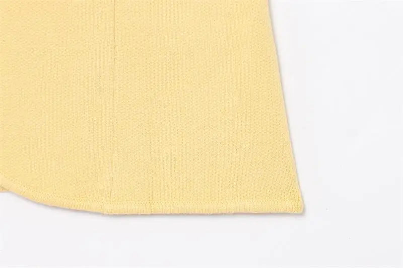 Chic Elastic Top Slim Elegant Knitted Women's Tops