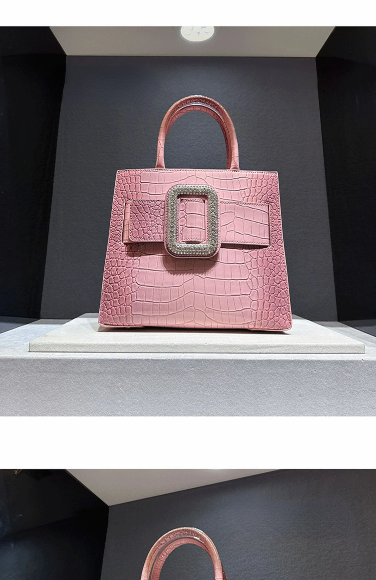 High Quality Crocodile Leather Handbag for Women Shoulder Crossbody Bag