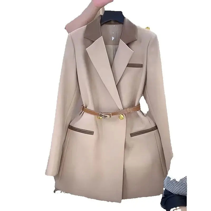 Elegant Women Office Blazer Coat Ladies Casual Slim Suit Outwear
