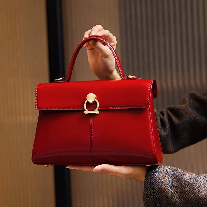 Square Bag Women's Handbag High Quality Single Shoulder Crossbody Bag