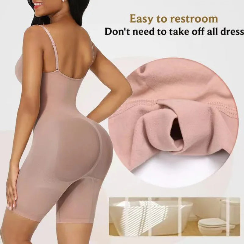 Women Bodysuit Shapewear Full Body Shaper Tummy Control Slimming Sheath Butt Lifter Push Up Shaper