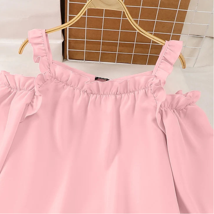 Oversized Women Blouse Summer Off Shoulder Tank Tops Tunic Casual Loose Blouse