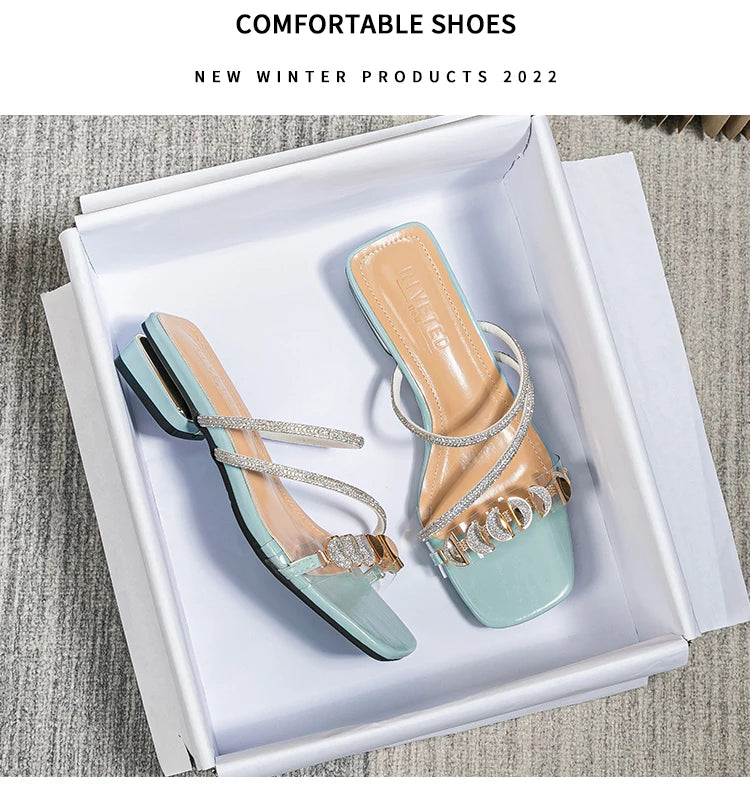 summer new women's flat slippers outdoor sandals casual flat shoes Stylish