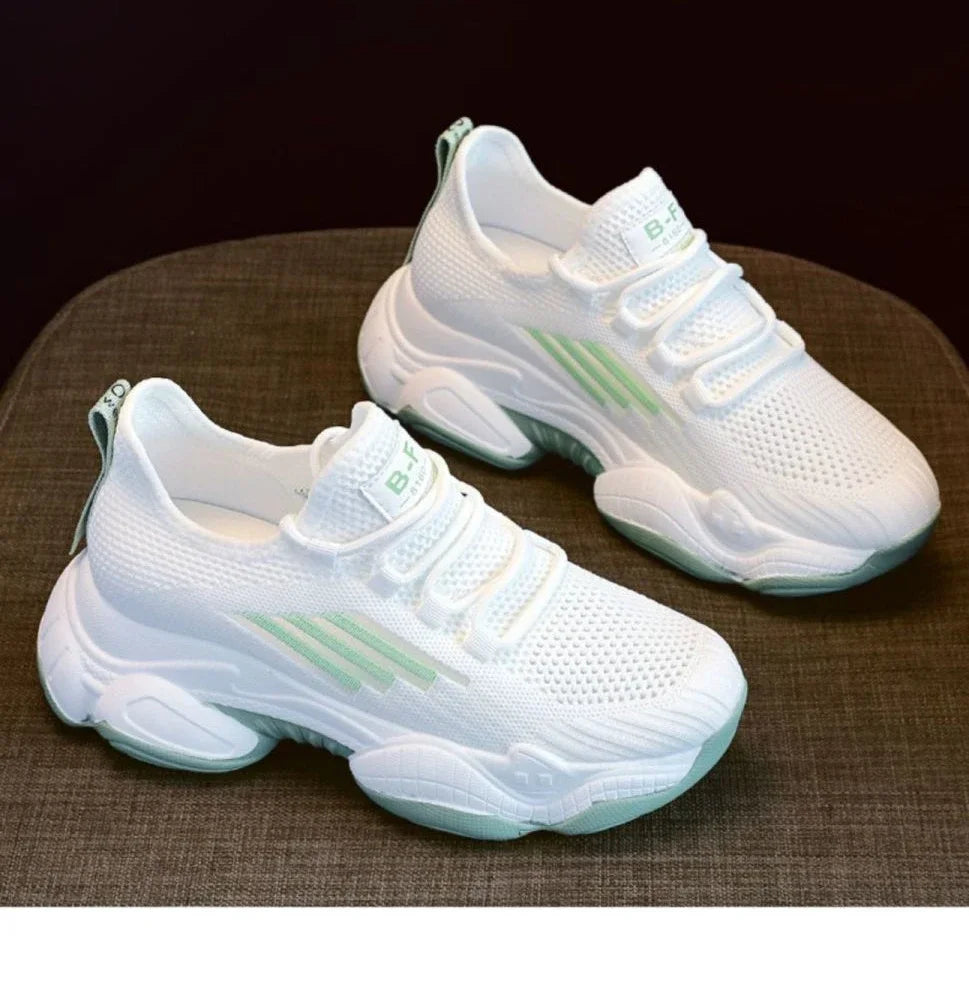 Women Fashion Sneakers Spring Summer New Comfortable Running Shoes Tennis Sneakers Lightweight