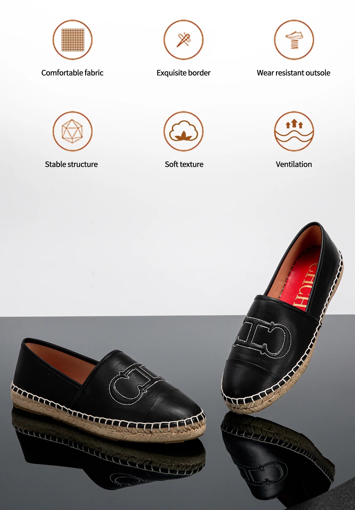 Women's Flat Shoes New Handmade Anti slip Mommy Outdoor Shoes