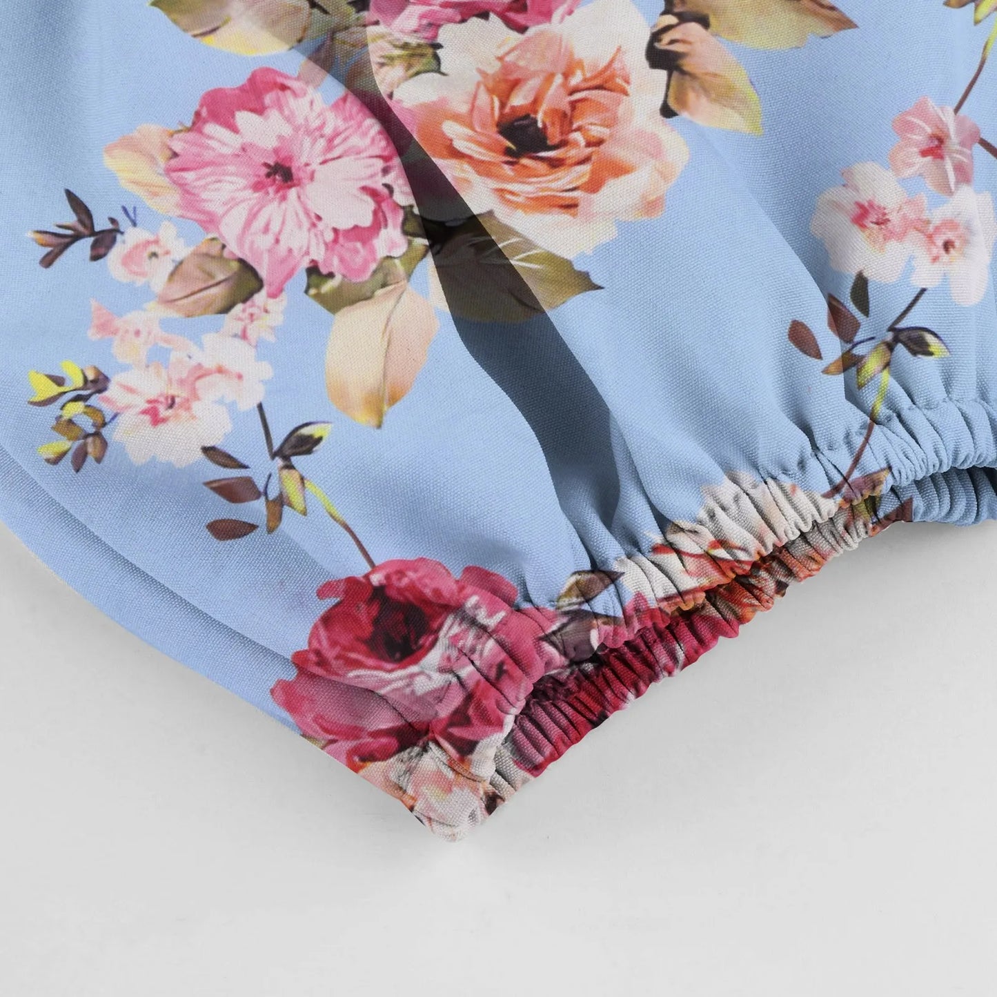 Women Sexy Off Shoulder Print Blouses Chic and Elegant Lantern Long Sleeve Cropped Top