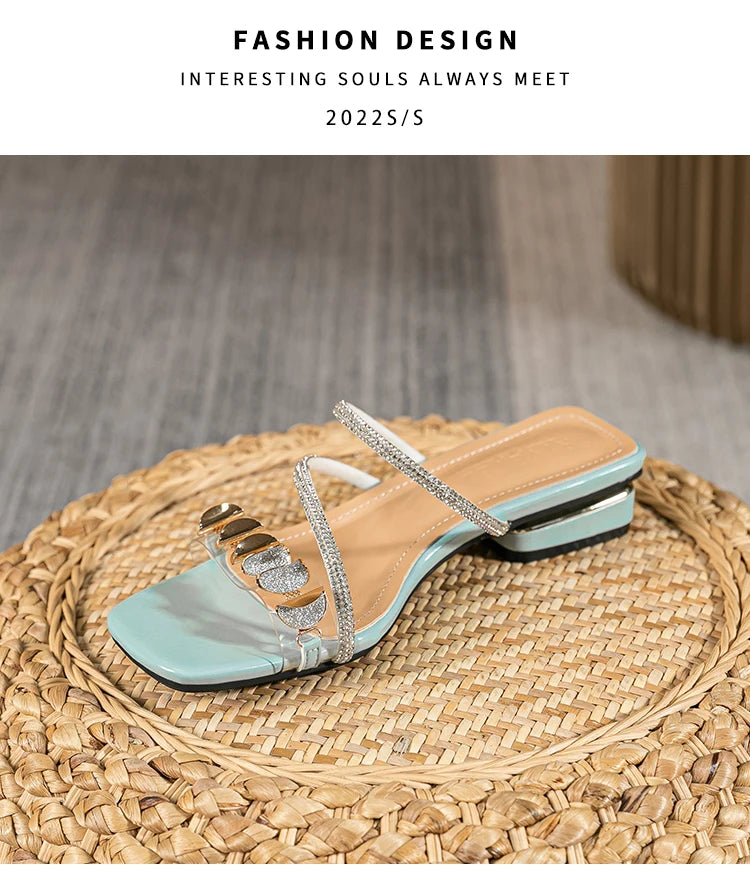 summer new women's flat slippers outdoor sandals casual flat shoes Stylish
