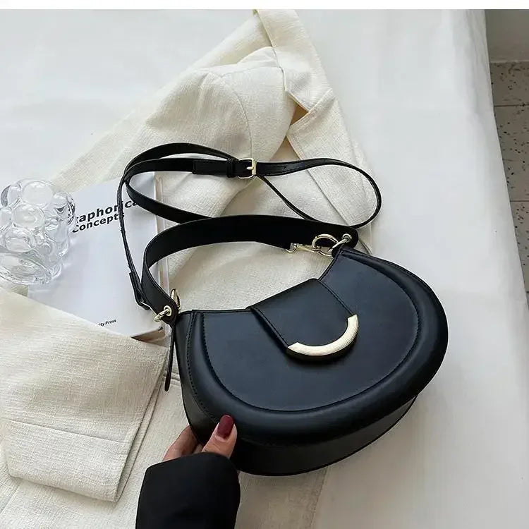 Armpit Shoulder Side Bags for Women Trend Leather Small Underarm Crossbody Handbags