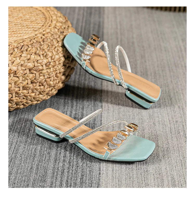 summer new women's flat slippers outdoor sandals casual flat shoes Stylish