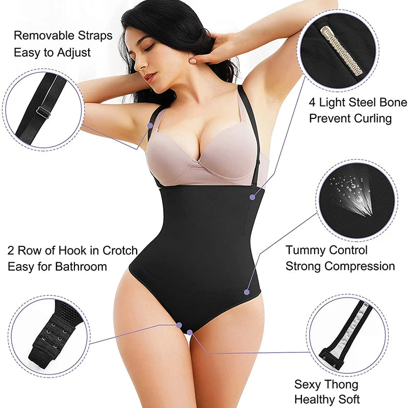Women Full Body Shaper Tummy Control Slimming Underwear Sheath Butt Lifter Push Up Abdomen Shaper
