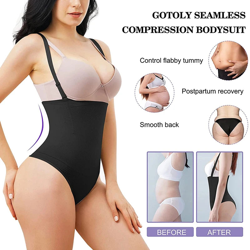 Women Full Body Shaper Tummy Control Slimming Underwear Sheath Butt Lifter Push Up Abdomen Shaper