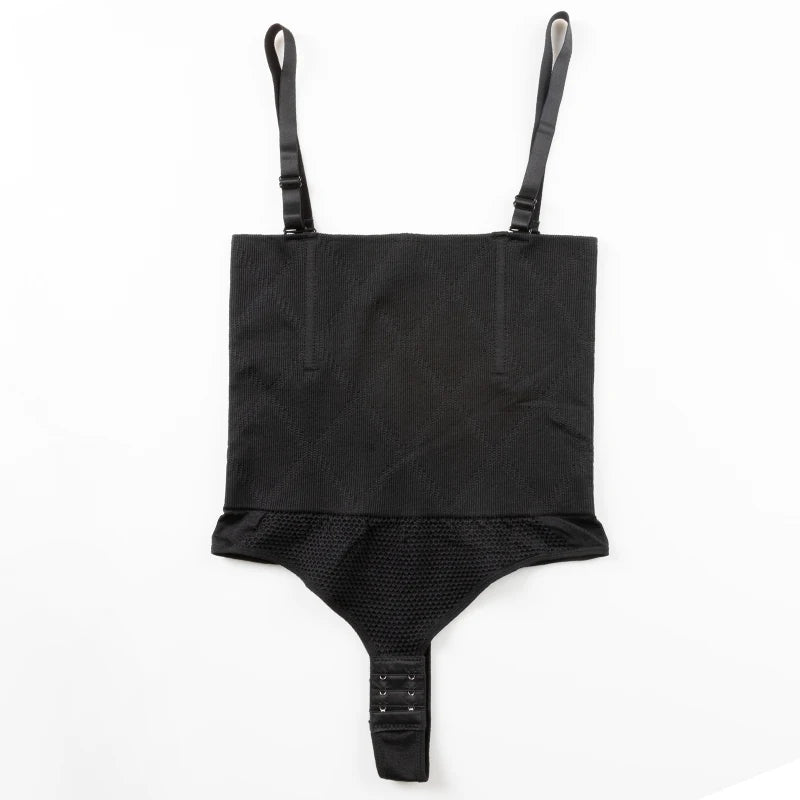 Thong Bodysuit Shapewear Women Underbust Body Shaper Tummy Control Underwear