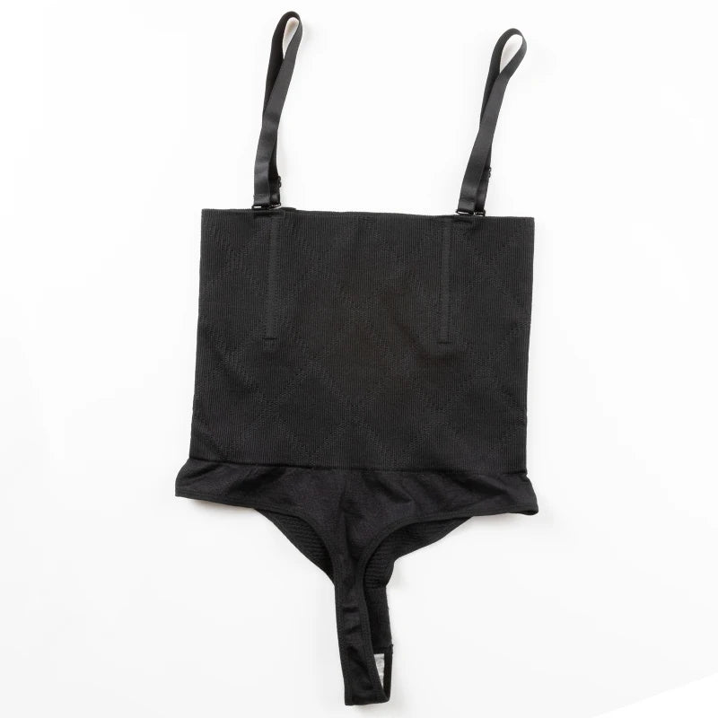 Thong Bodysuit Shapewear Women Underbust Body Shaper Tummy Control Underwear