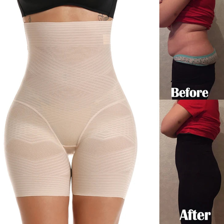 Women Body Shaper Firm Tummy Control Shorts Under Skirts High Waist Shaping Panties Slimming Underwear