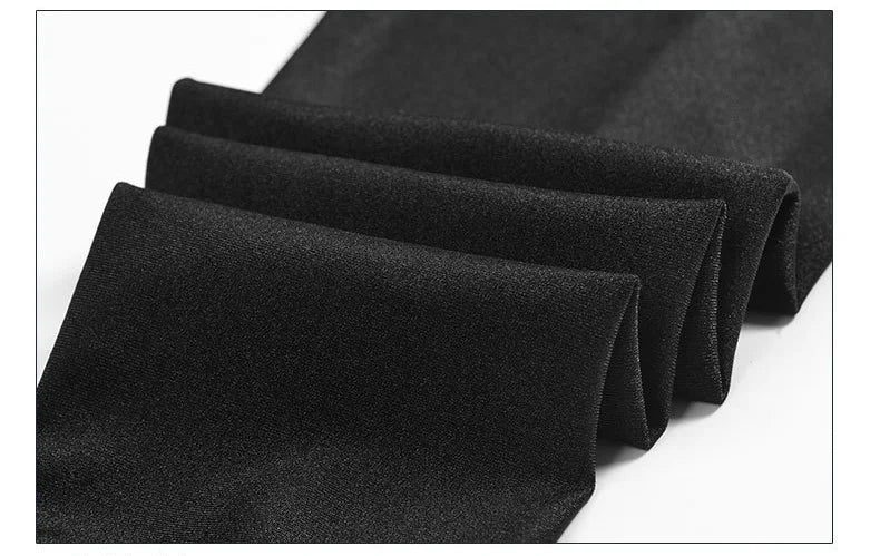 Women's Shiny Black Leggings Gloss Pants Shaping Leggings Panty hoses For Women