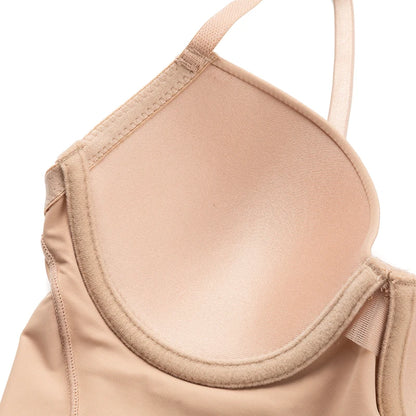 Postpartum Waist Trainer Shapewear for Women Tummy Control Dress Backless Bodysuit Tops Body Shaper with Built-in Bra