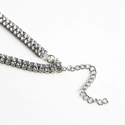 Rhinestone Choker Crystal Gem Luxury Choker Necklace for Women