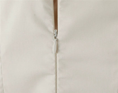 Ruched French Retro Square Collar Three-Dimensional Steel Ring Suspender Skirt