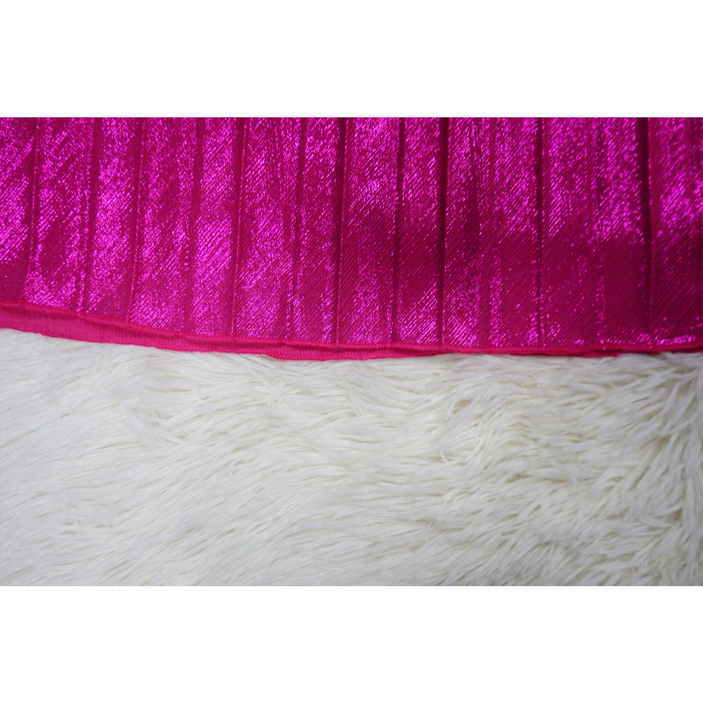 High Side Split Big Swing Pleated Floor Length Skirt High Waist Maxi Skirts