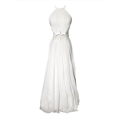 Elegant Summer Travel Seaside Vacation Beach Dress