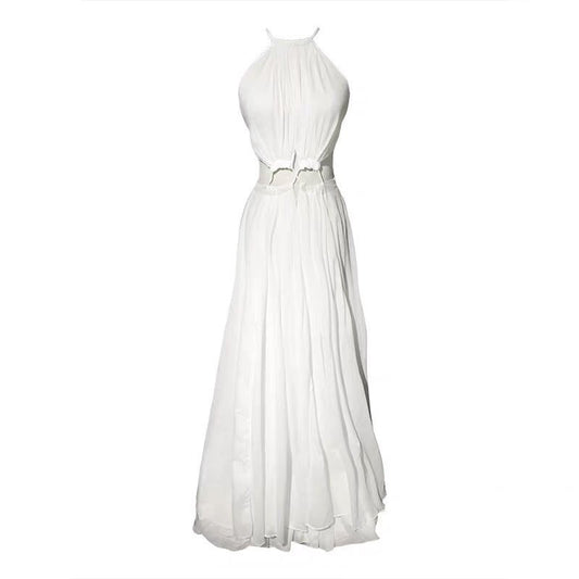 Elegant Summer Travel Seaside Vacation Beach Dress