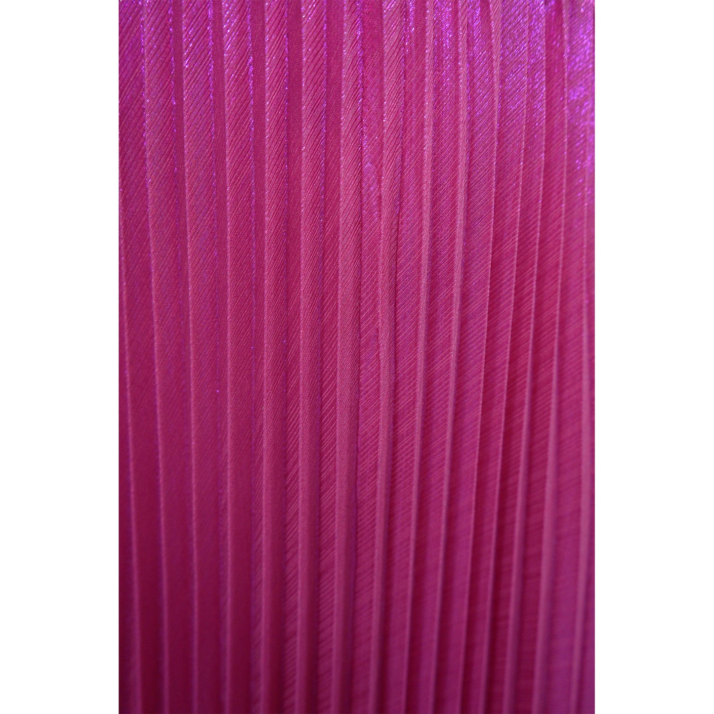 High Side Split Big Swing Pleated Floor Length Skirt High Waist Maxi Skirts