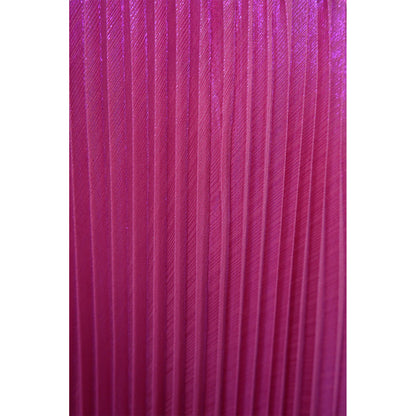 High Side Split Big Swing Pleated Floor Length Skirt High Waist Maxi Skirts