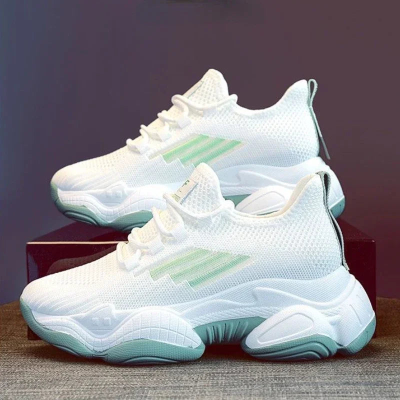 Women Fashion Sneakers Spring Summer New Comfortable Running Shoes Tennis Sneakers Lightweight