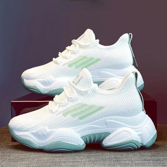 Women Fashion Sneakers Spring Summer New Comfortable Running Shoes Tennis Sneakers Lightweight