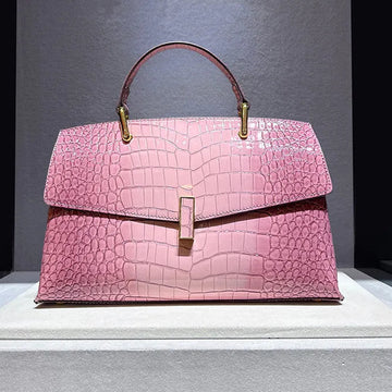 Crocodile Pattern Leather Women's Handbags Luxury Shell Shoulder Crossbody Bag