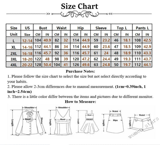 Plus Size Two Piece Outfits Women Matching Suit Solid Top Leggings Pants Sets
