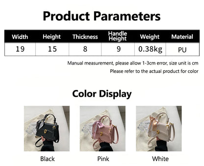 Scarf Bow Decor Lightweight Flap Bag, Business Casual Mini Women's Shoulder Bag