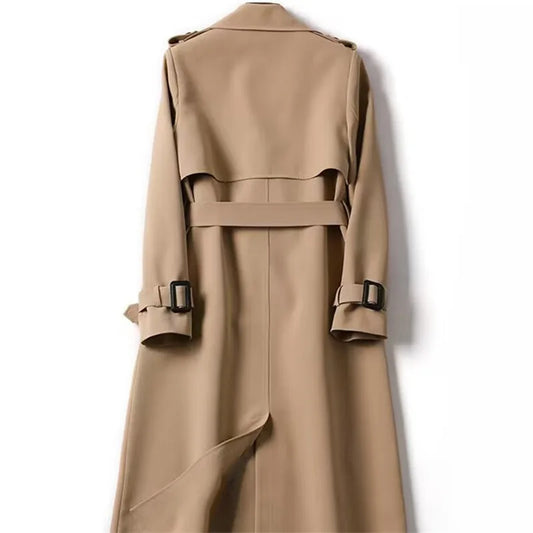 Women Long Sleeve Trench Coat Outerwear Jacket Coats