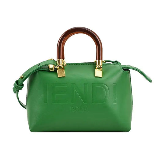 PU Leather Boston Bag Women's Shoulder Bag - Stylish Handbag for Work, Casual Purse