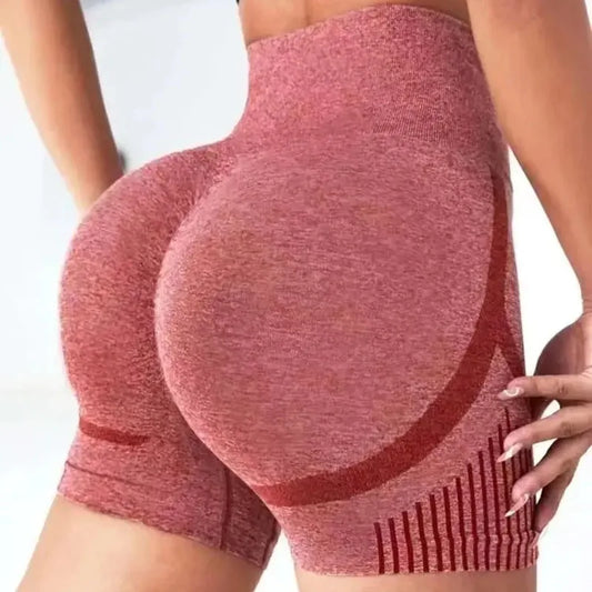 Women Yoga Shorts High Waist Gym Workout Shorts Fitness Yoga Lift Butt Fitness Ladies Yoga Gym Running Short