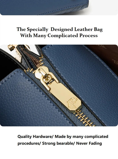 Women's Cow Leather Handbag Handmade Shoulder Bag