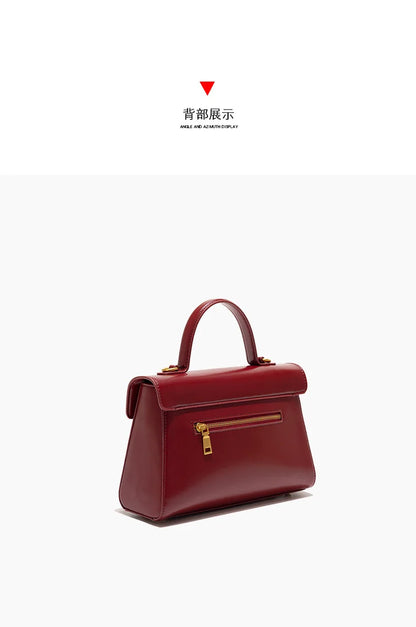 Square Bag Women's Handbag High Quality Single Shoulder Crossbody Bag