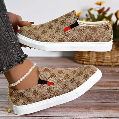 Women Sneakers Hot Casual Canvas Shoes for Women Walking  Slip on Loafers Fashion Outdoor Flat Sneakers Women