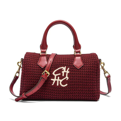 Women's Shoulder Bag New Breathable Fabric Handbag Luxury Vacation Beach Bag