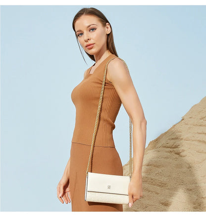 Exquisite Craftsmanship Light Luxury Design Chain Bag Women's Crossbody Bag