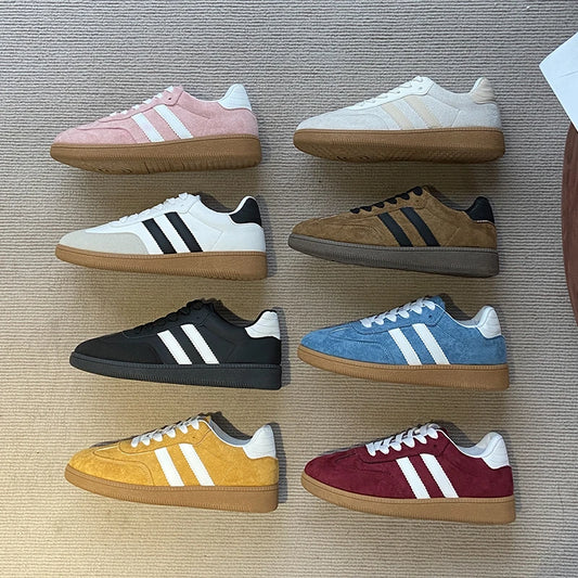 Women's Casual Sneakers Lace Sobriety New Fashion Lightweight Casual Outdoor Walking Shoes Sneakers