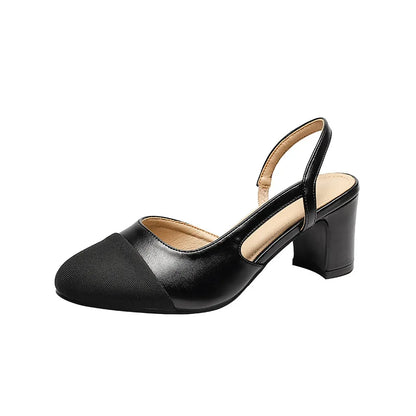 women's color blocked sandals Women Non Slip slipper Soft soled Leisure flat Comfort Low Heel Shoes