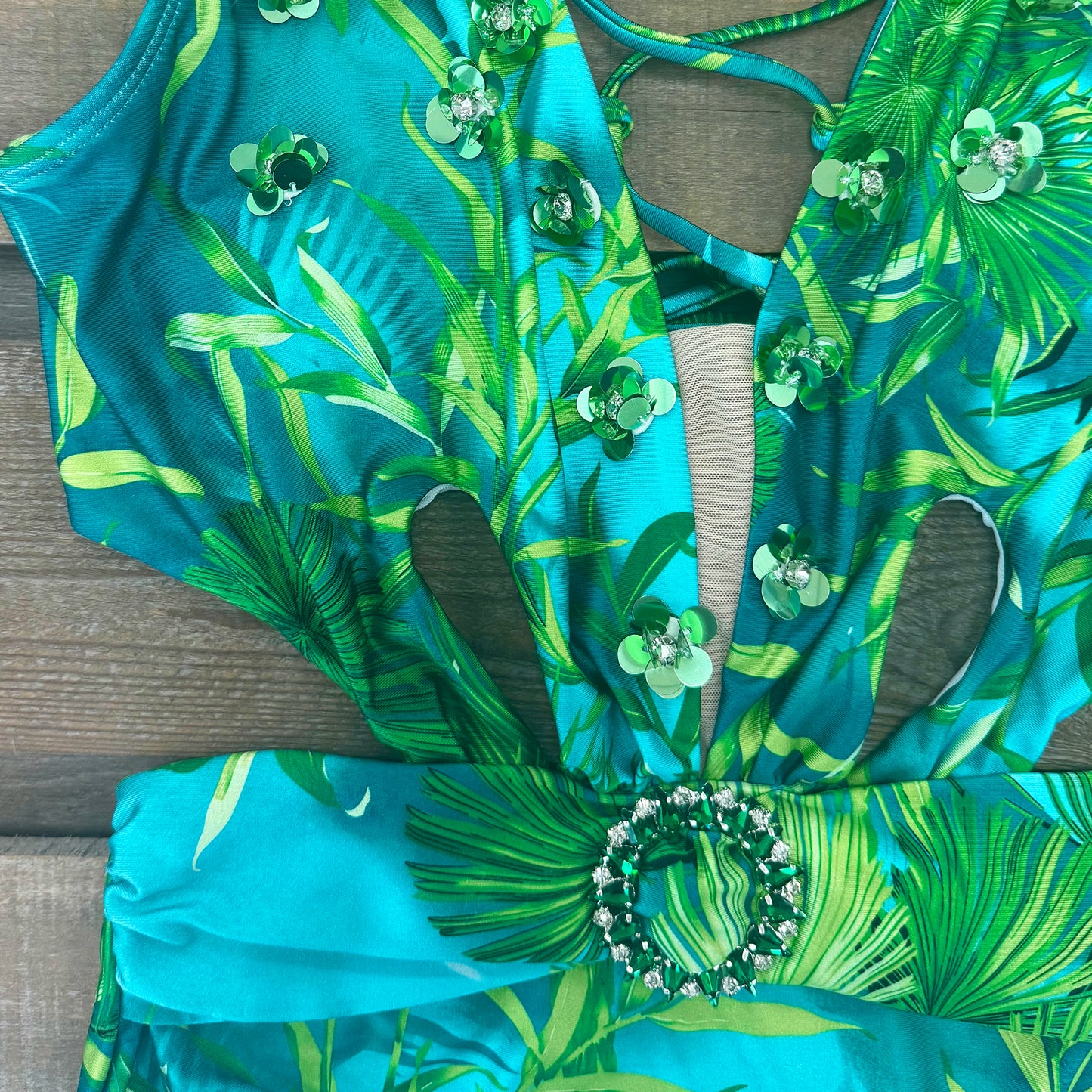 Women Swimsuit With Skirt High Waist Swimwear Cover-up Female Skirts Fashion Printed Dress Beachwear