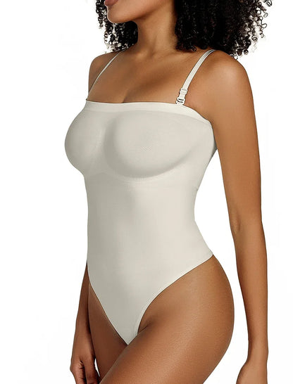 Womens Bodysuit Tummy Control Shapewear Thong Seamless Slimming Compression Body Shaper