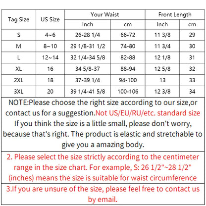 Seamless Thong Shapewear for Women Tummy Control Body Shaper Panties Girdle High Waist Briefs