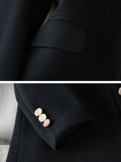 Ladies Blazer Women Green Black Khaki Long Sleeve Female Business Work Wear Slim Formal Jacket for Winter