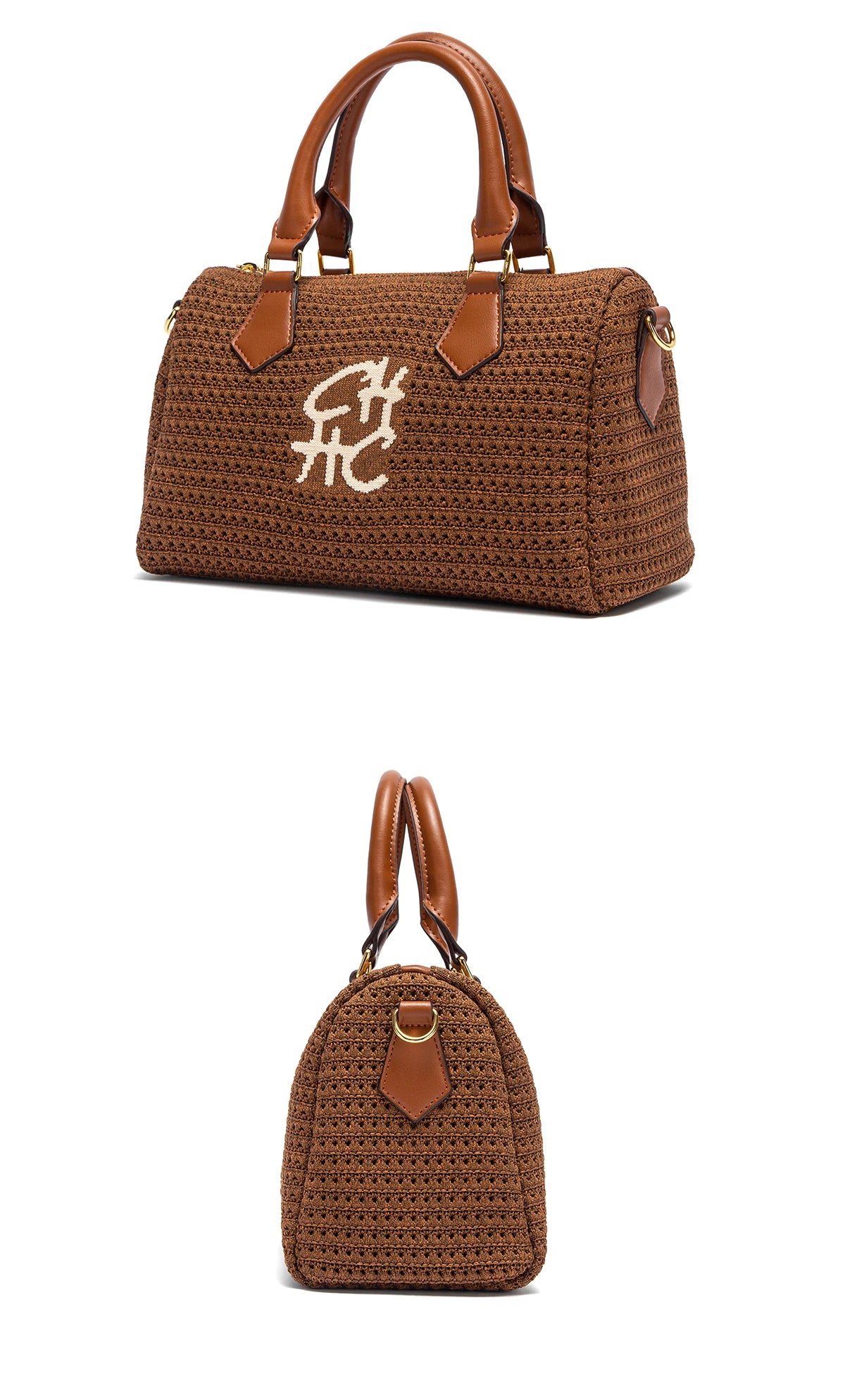 Women's Shoulder Bag New Breathable Fabric Handbag Luxury Vacation Beach Bag