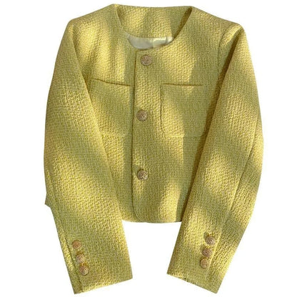Women Spring Outwear Cardigan Tops Causal Fashion Short Jacket