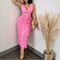 pink dress